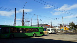 Армейские будни Дзержинского троллейбуса