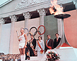 смотреть видео эстафеты Олимпийского Огня 1980 в Белгороде.