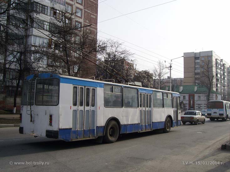 Перейти к новому фото Белгородского троллейбуса № 417