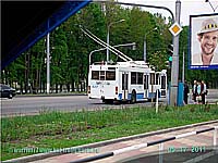 Белгородский Троллейбус № 422, пр-т. Б.Хмельницкого, 2011 год