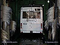 Белгородский Троллейбус № 425, В депо, 2012 год