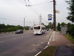 Белгородский Троллейбус № 429, ул. Костюкова, 2015 год, маршрут № 9-с