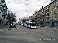 Белгородский Троллейбус № 433, ул. Попова, 2013 год