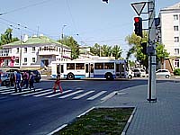 Белгородский Троллейбус № 442, пр-т 50-ти летия Белгородской области, 2013 год