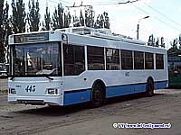 Белгородский Троллейбус № 445, в депо, 2011 год