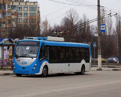 Белгородский Троллейбус № 450, ул. Королёва, маршрут № 8, 2016 год.