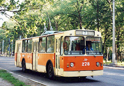 Перейти в галерею фотографий служебных и пассажирских Белгородских Троллейбусов №№ 001-299