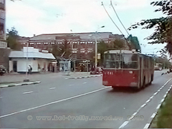 Белгородский Троллейбус № 281, ул. Фрунзе, 1999 г.